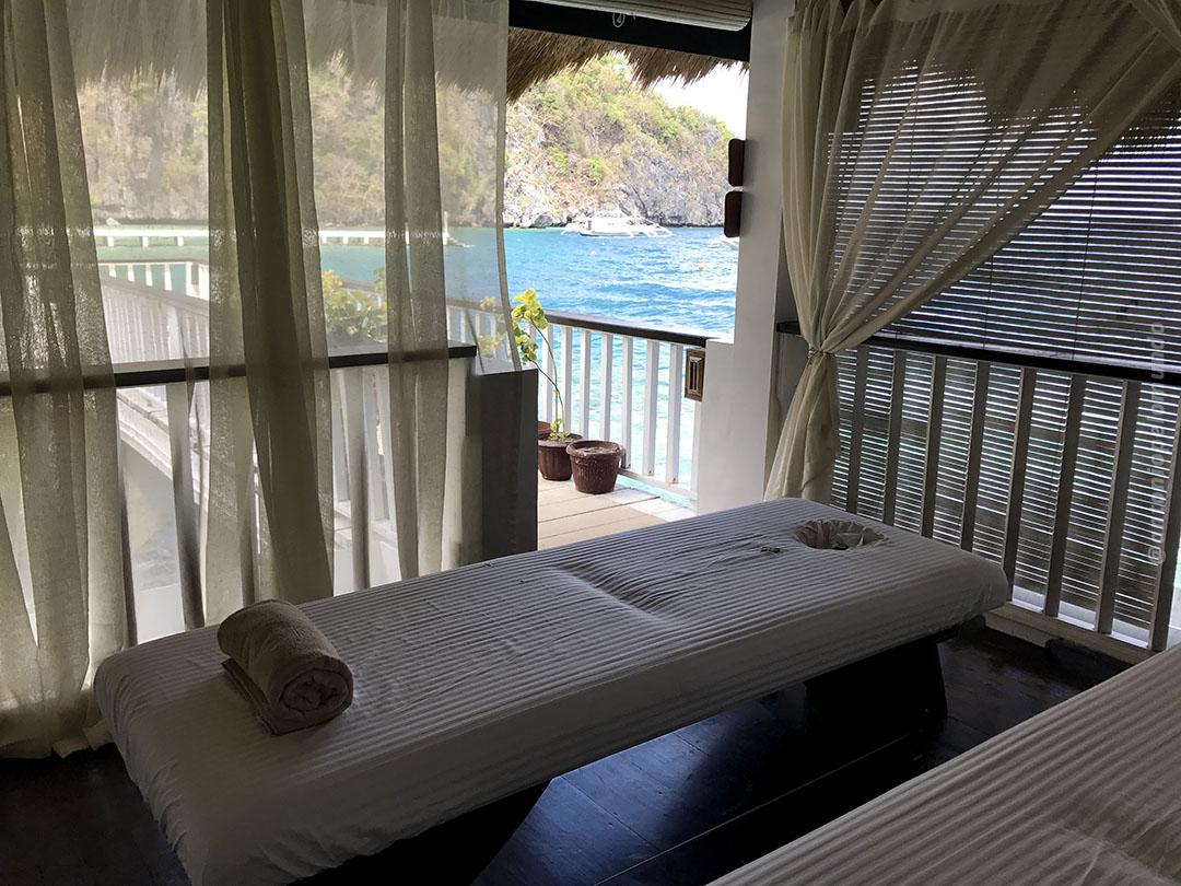 Sala de massagens - Miniloc Island - El Nido Resorts
