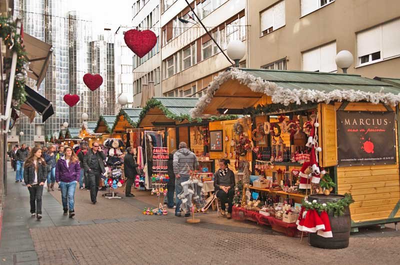 Mercado de Natal em Zagreb