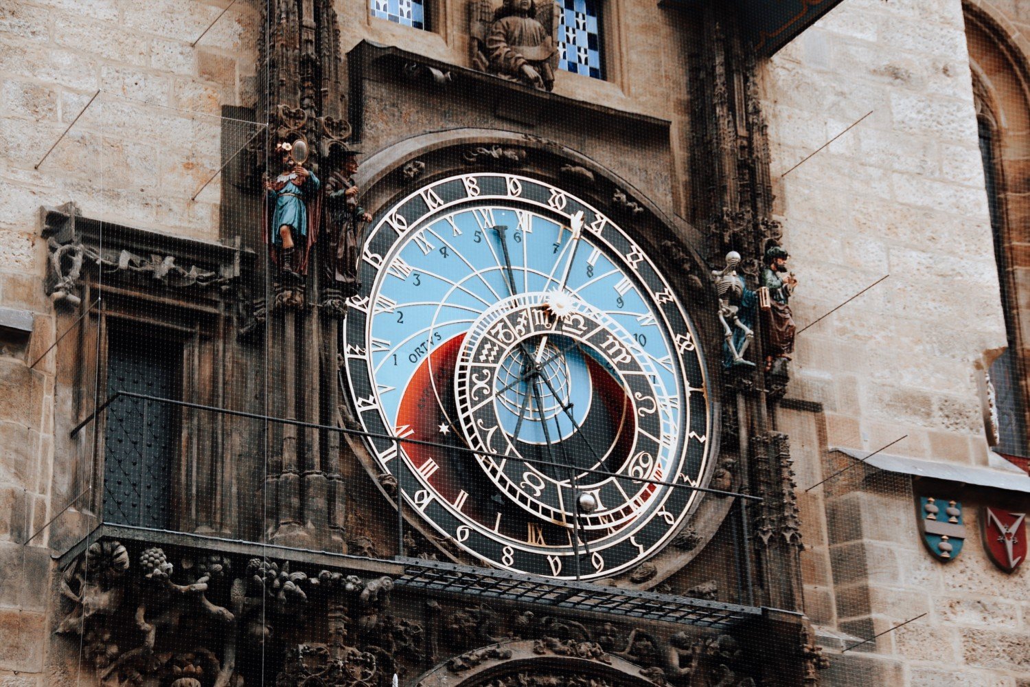 Relógio astronômico em Praga
