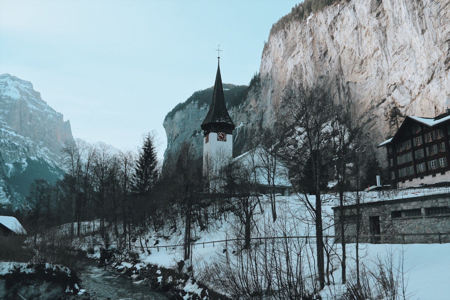 Lauterbrunnen na Suíça 