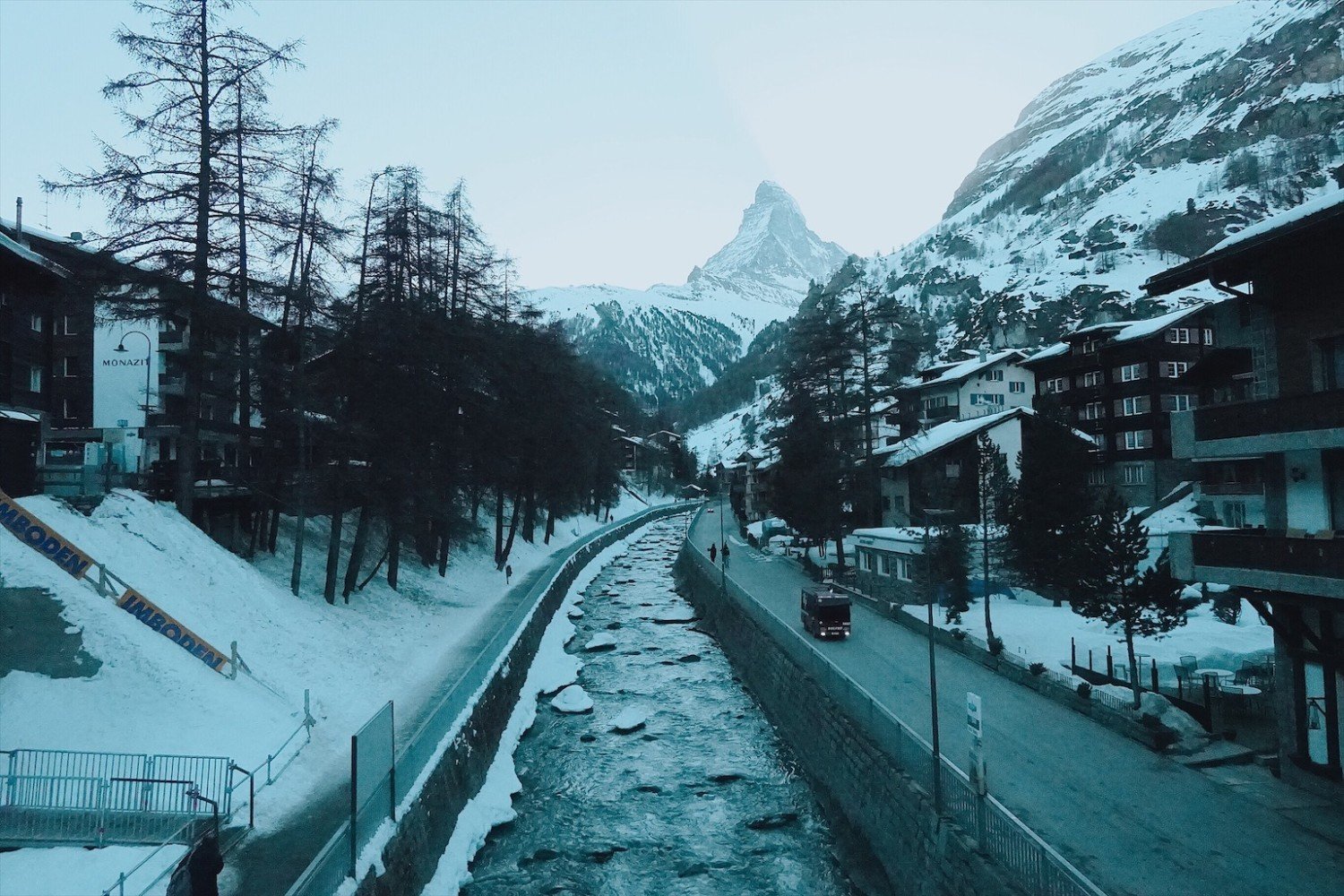 Zermatt na Suíça 