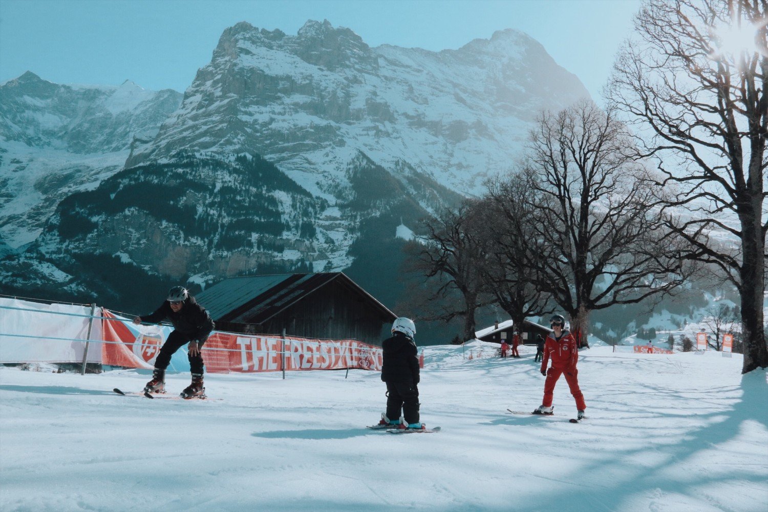 Aula de Ski para crianças em Grindelwald 