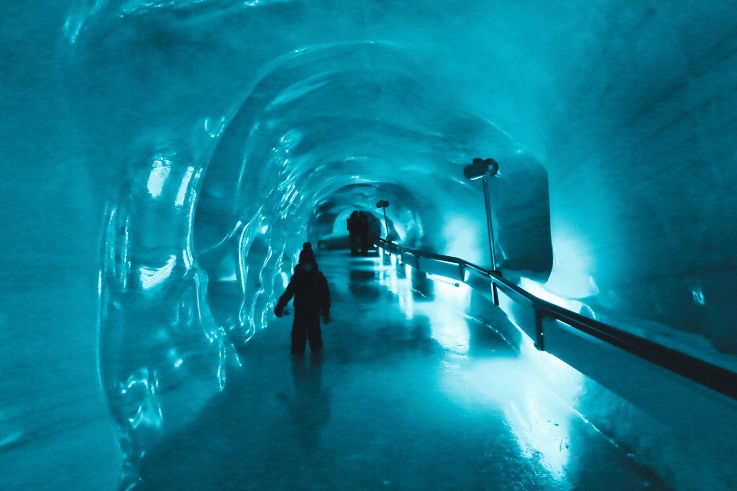 Caverna de gelo do Monte Titlis