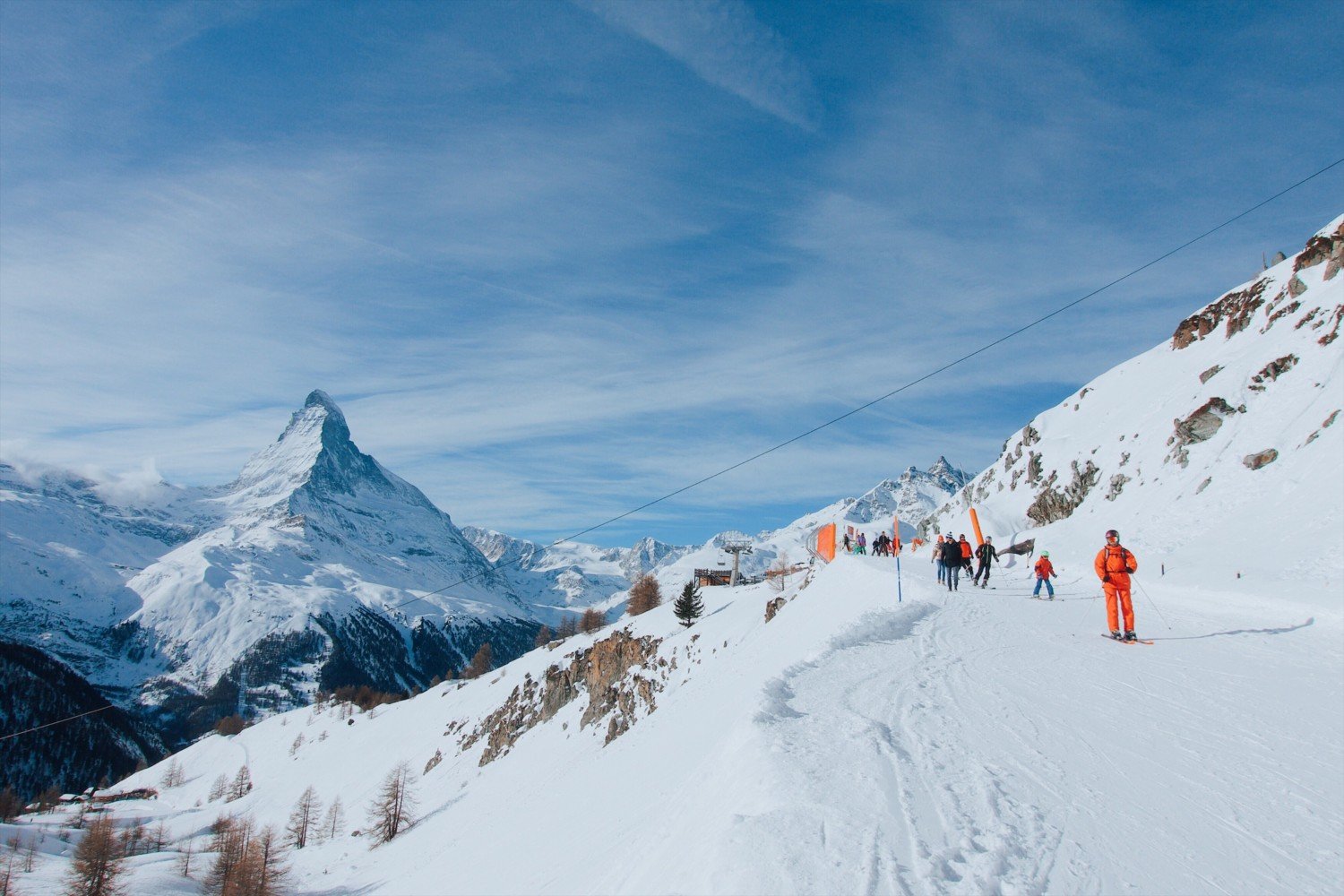 Zermatt na Suíça 