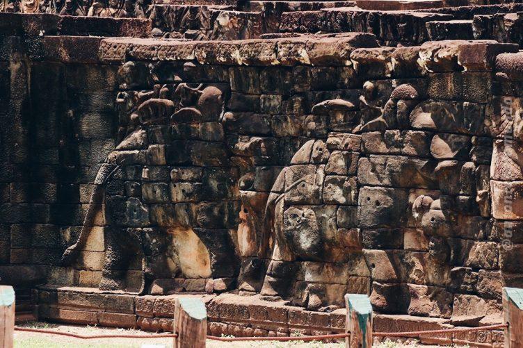Terrace of Elephants - Angkor