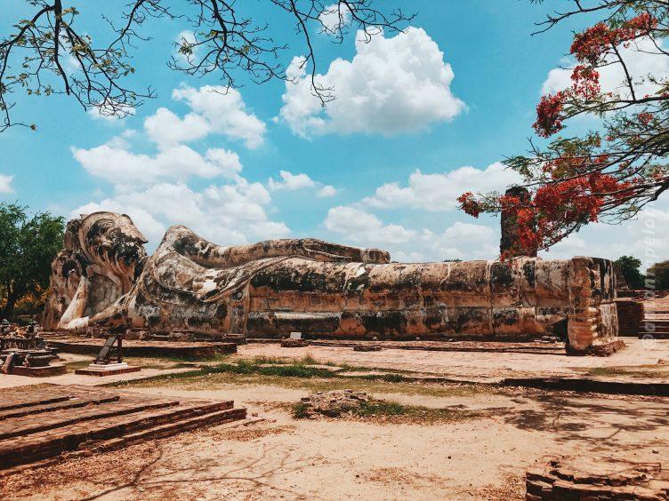 Wat Lokkayasutharam em Ayutthaya