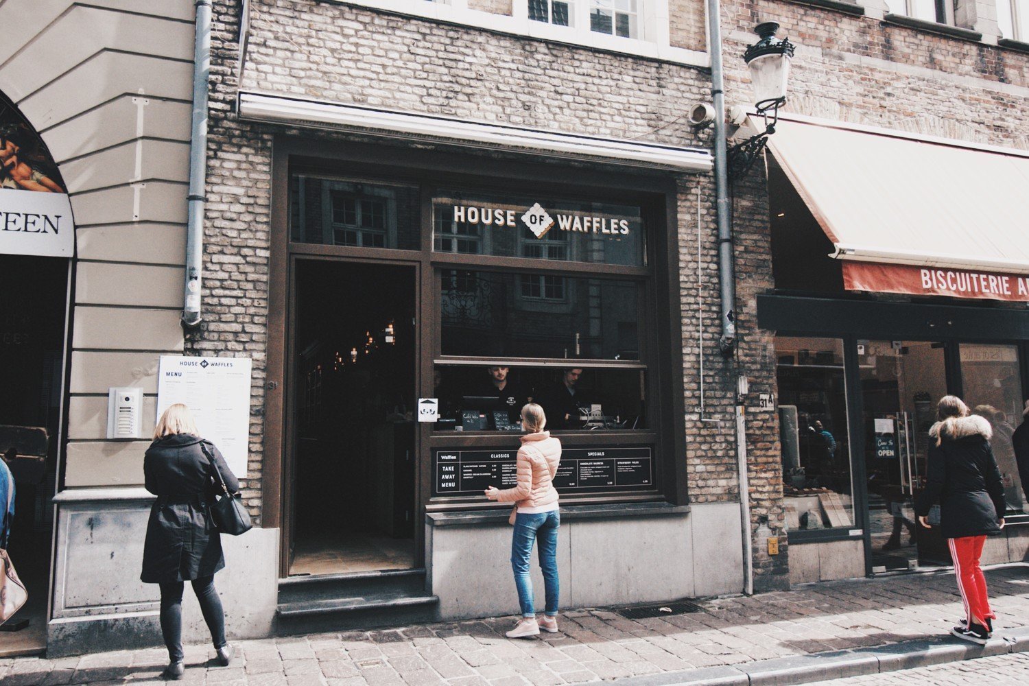 waffle na Bélgica 