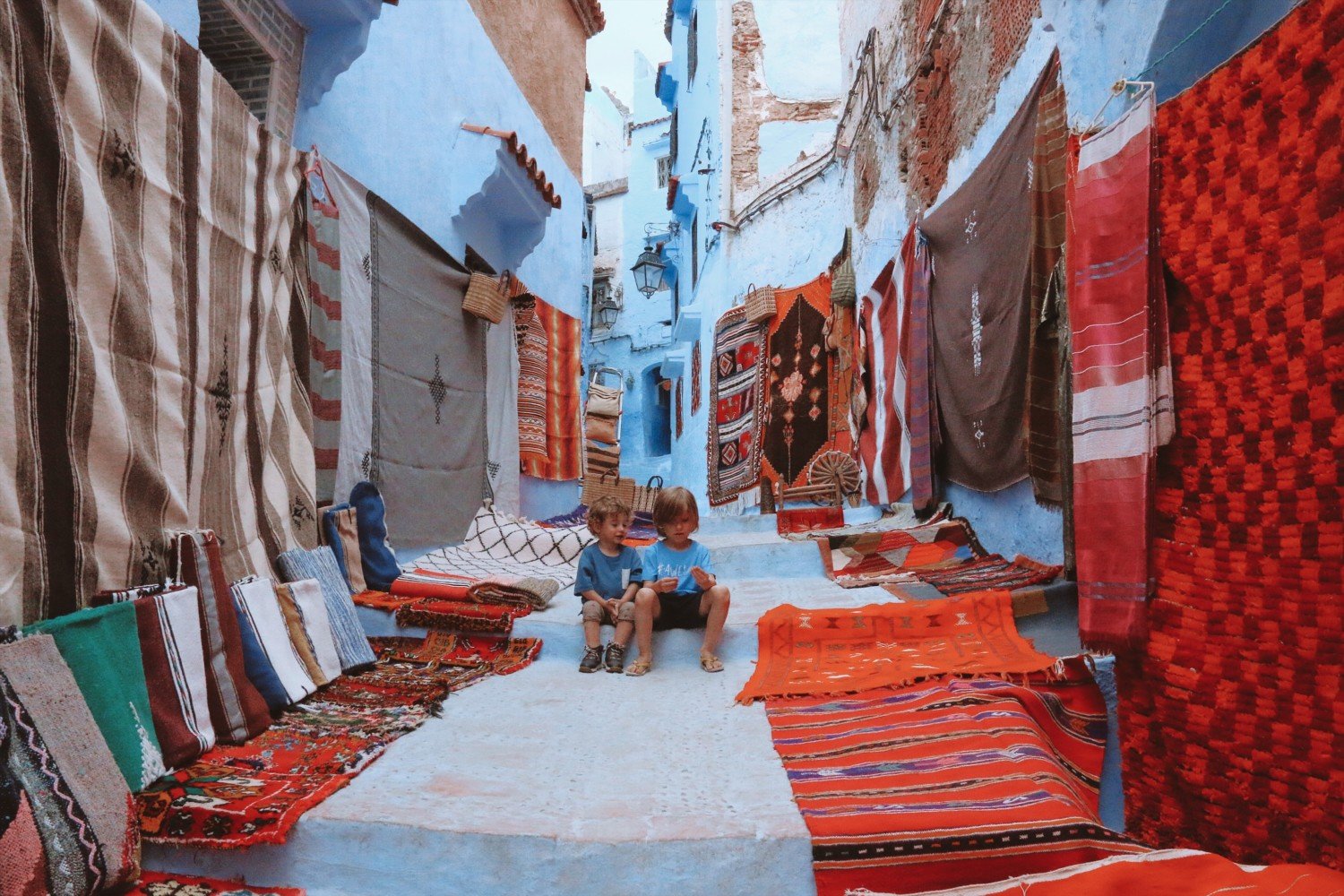 Chefchaouen no Marrocos 